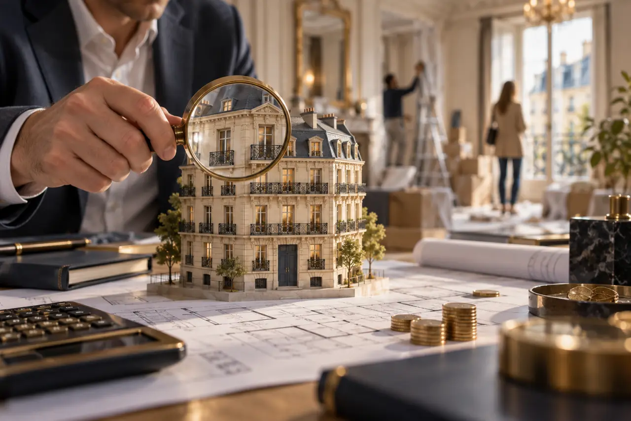 L’investissement immobilier ancien crée de la valeur avant la mise en location, à condition de maîtriser les coûts