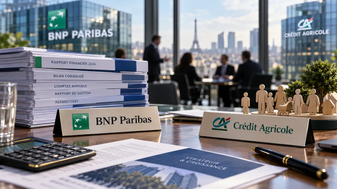 Plus grosse banque française : BNP Paribas au bilan, Crédit Agricole côté clients