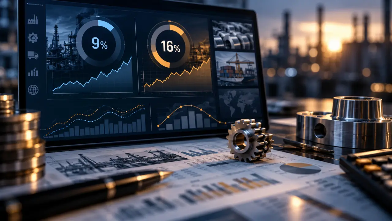 EBIT moyen dans l’industrie : une marge de 9 % ou de 16 % ne se juge pas seule