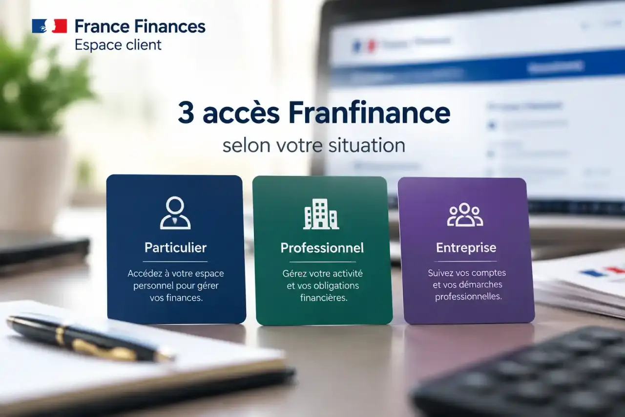 France Finances espace client : 3 accès Franfinance selon votre situation