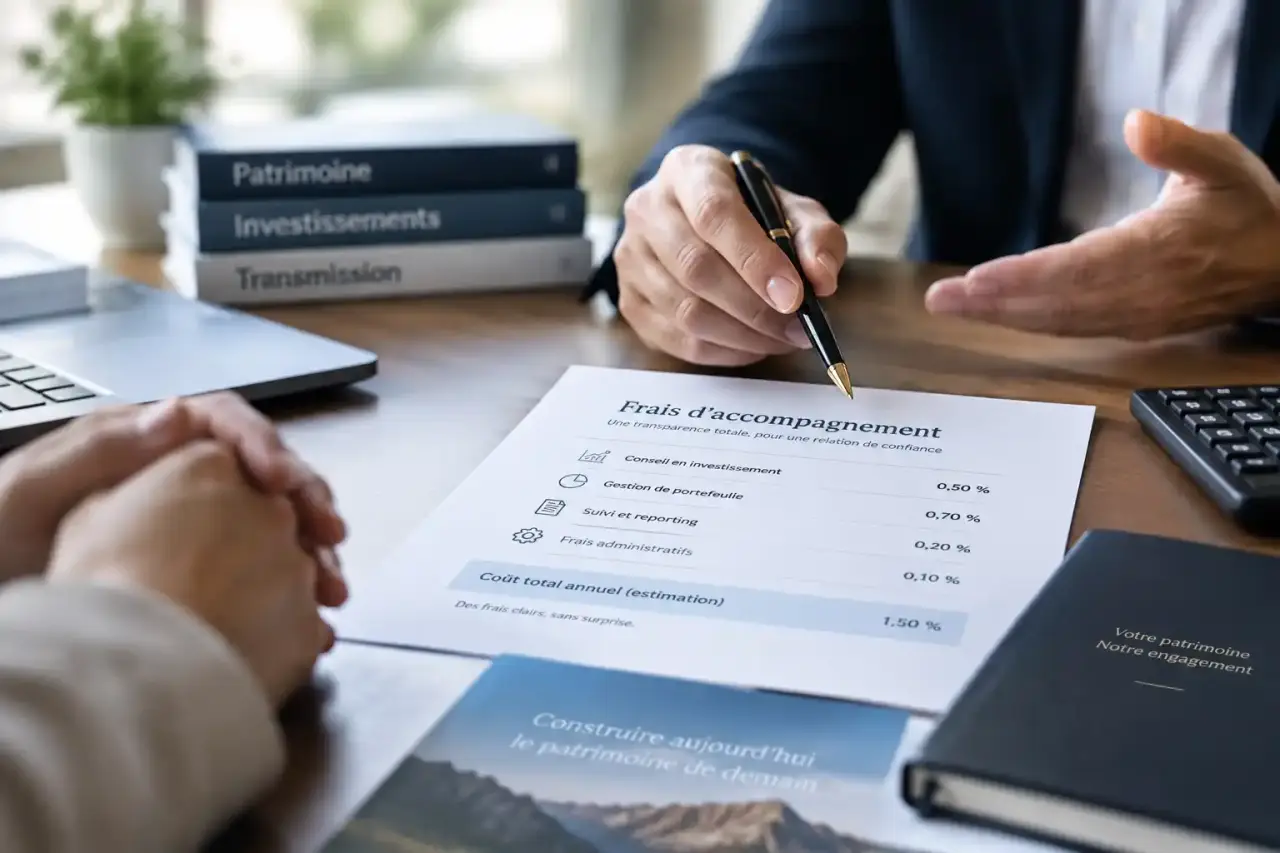 Conseiller en gestion de patrimoine : combien coûte vraiment un accompagnement transparent ?